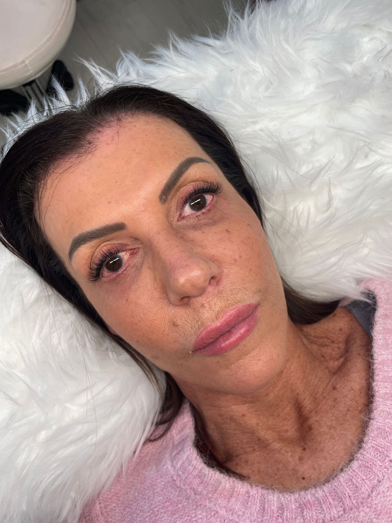 Angel lash extensions Newcastle - mega wispy finish