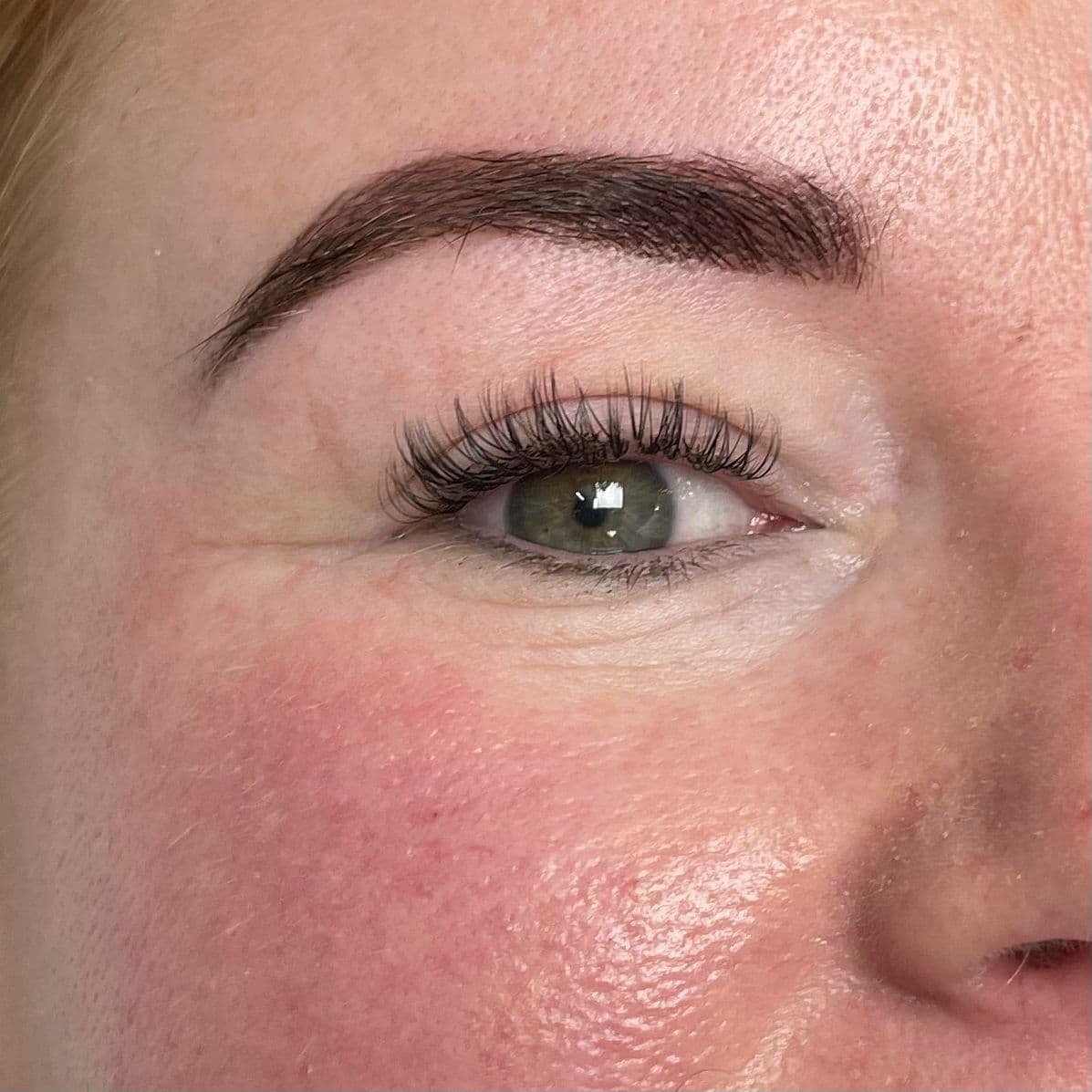 Wallsend angel lash extensions - editorial lash styling