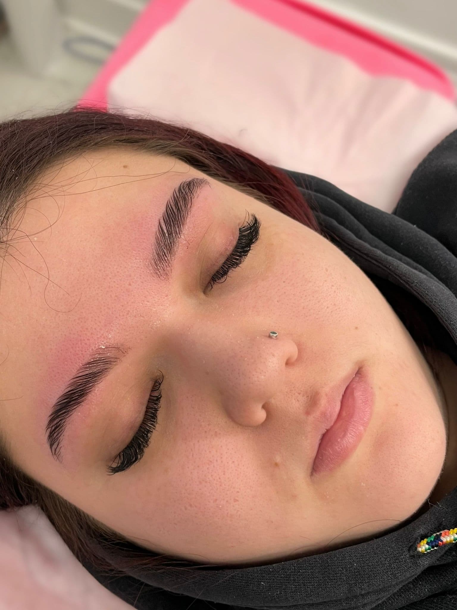 Brow lamination Wallsend - laminated tinted shaped brows