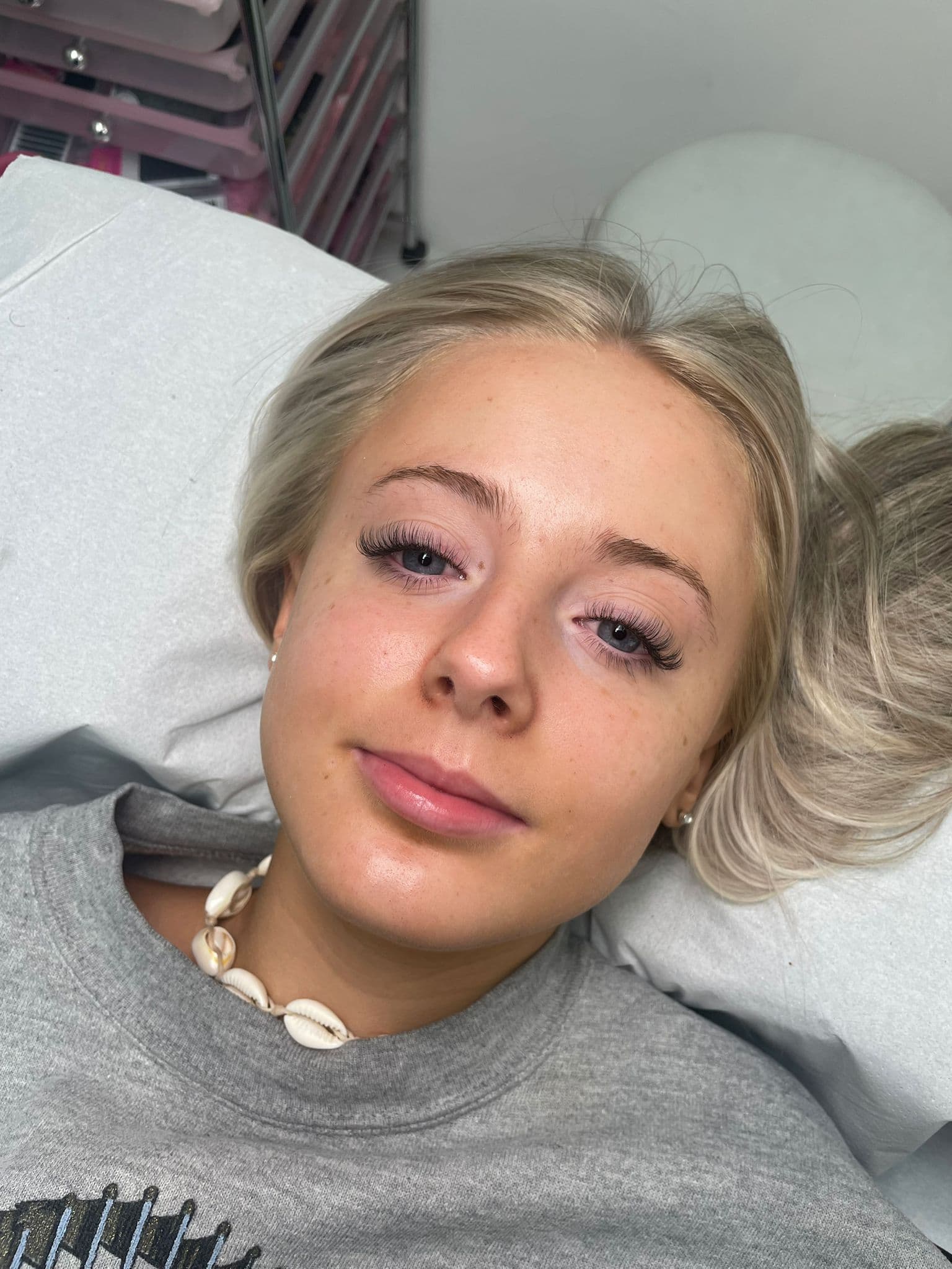 Wallsend classic lash extensions - subtle daytime glam