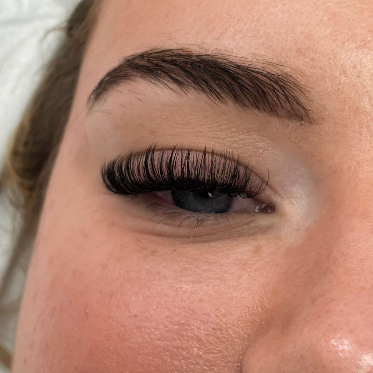 Hybrid lash set Newcastle upon Tyne - manga lash styling