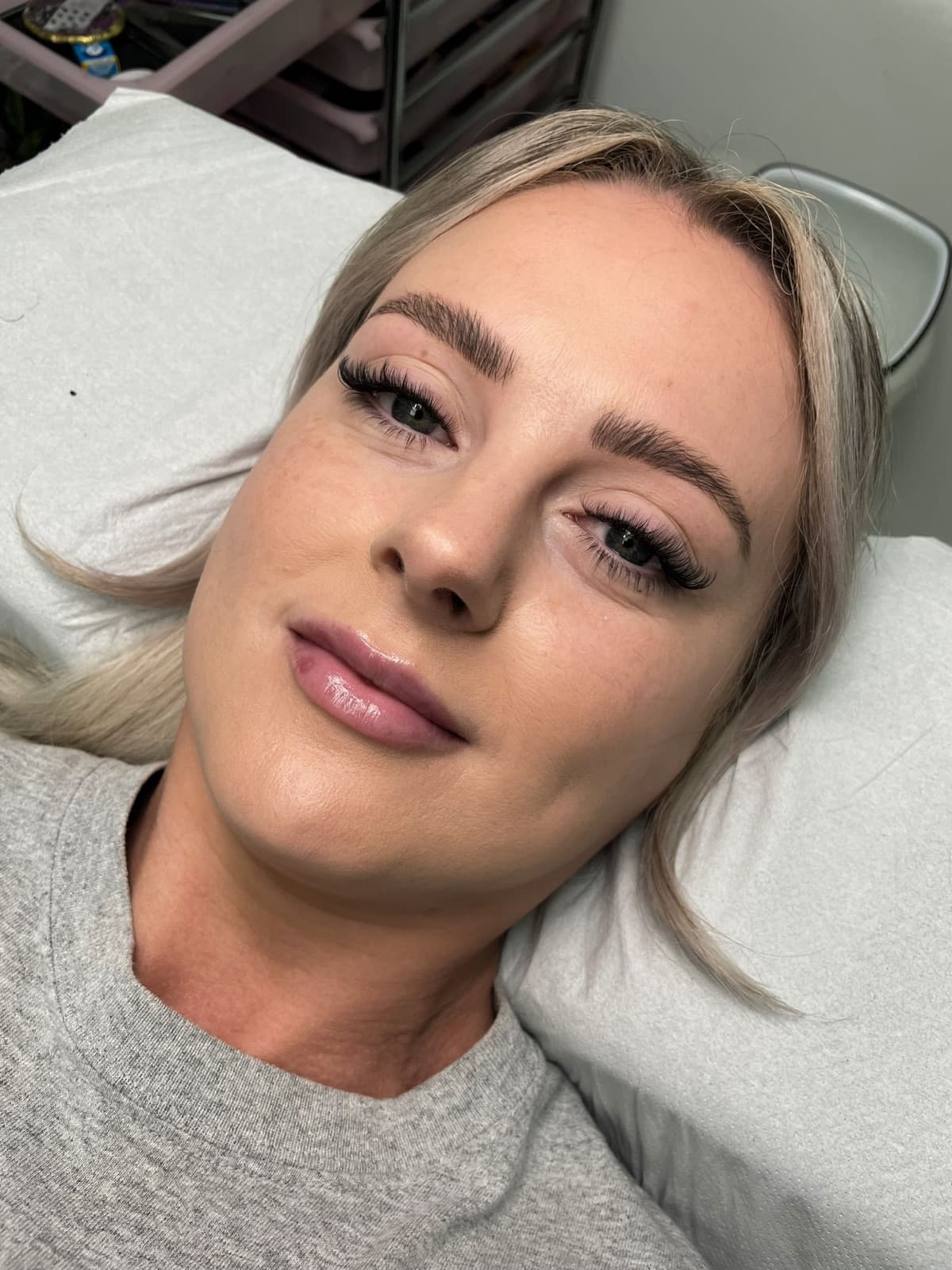Hybrid lash extensions Newcastle - everyday glam set