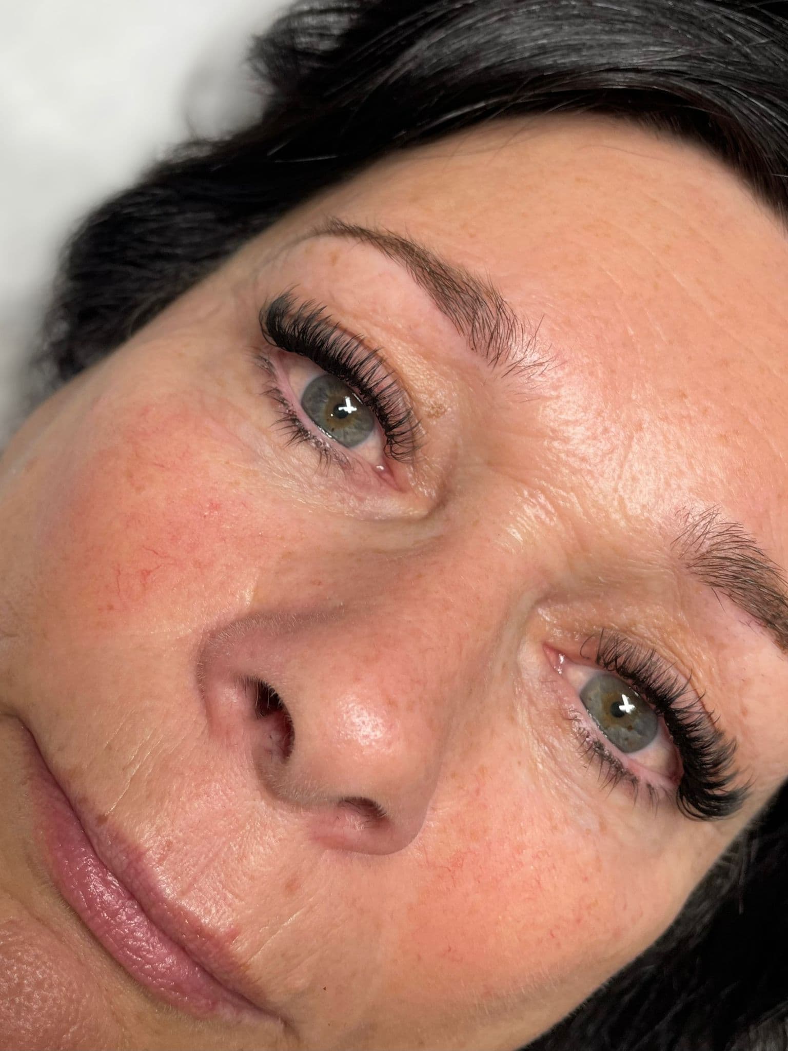 Hybrid lash extensions Wallsend - layered length variation