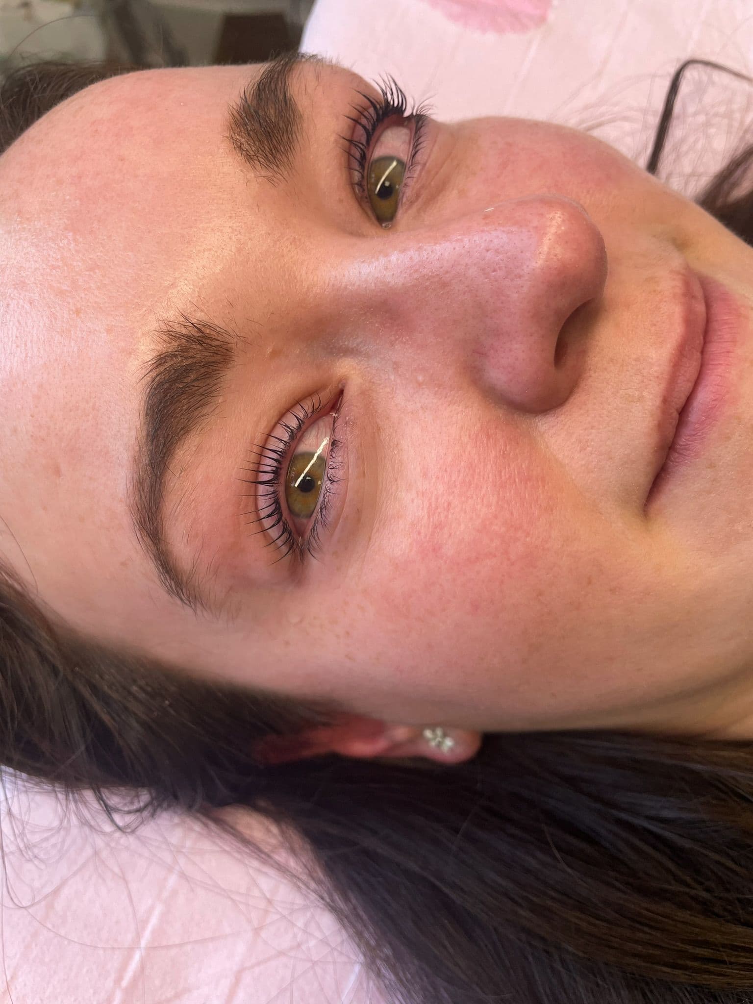 Korean Lash Lift result 1 at K Beauty Wallsend, Newcastle